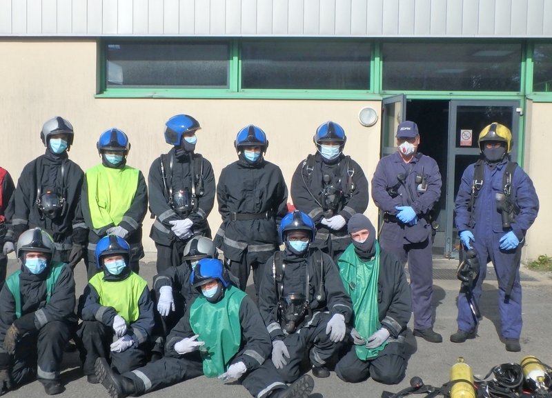 Qualification Avancée à la Lutte contre l'Incendie pour la classe de Terminale Électromécanicien Marine