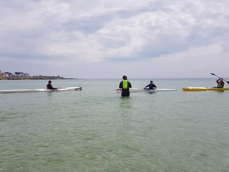 CAP 2 : une belle session de kayak à Quiberon