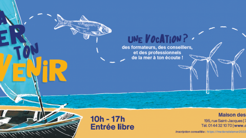 Le LPMA au salon des métiers de la mer à Paris