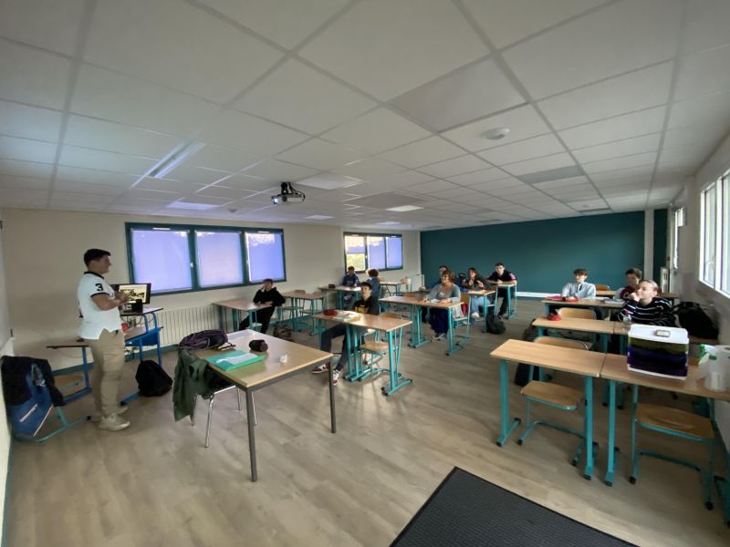 Partage d'expérience sur les métiers de la pêche aux classes de seconde