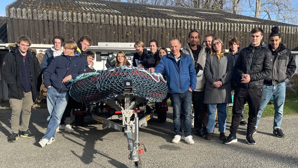 L'atelier de ramendage travaille pour les pompiers de Vannes