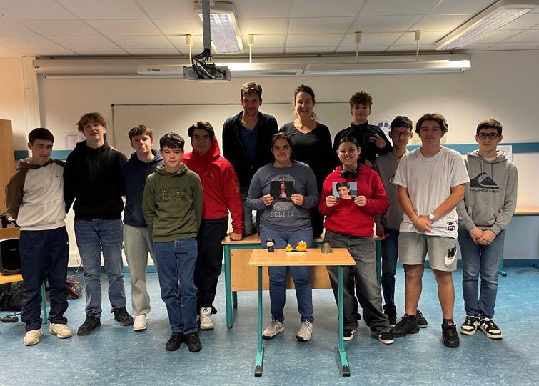 Le théâtre et la mer : résidence au lycée de la compagnie On t'a vu sur la pointe