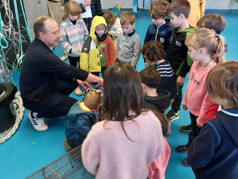 Nos petits voisins et voisines invités au Lycée Maritime et Aquacole