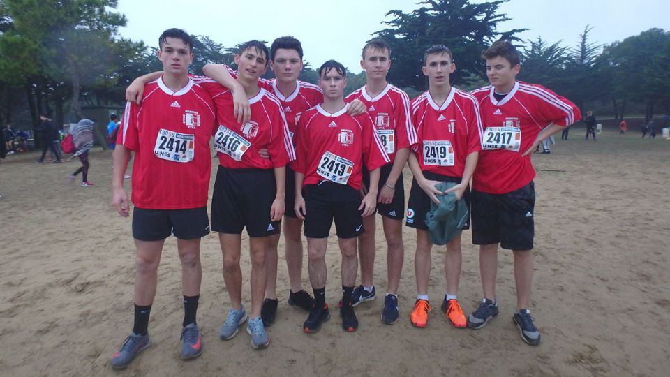 Cross départemental : L’équipe du lycée maritime qualifiée pour le Cross académique !