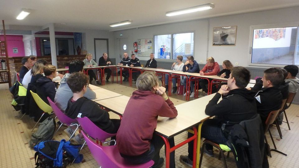 Une journée voisinage placée sur l’échange et le partage au lycée maritime ce mercredi