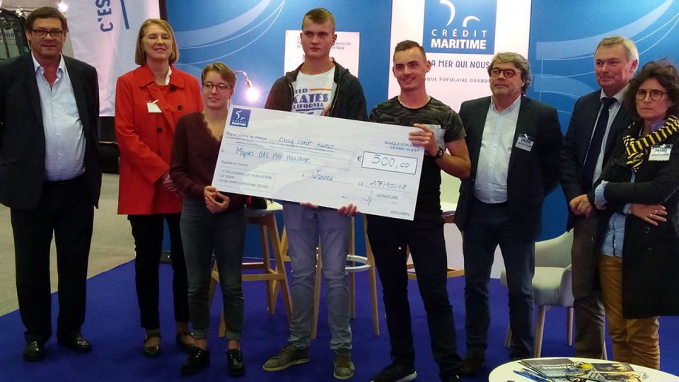 Salon de la conchyliculture à Vannes : deux bacheliers majors de promo récompensés