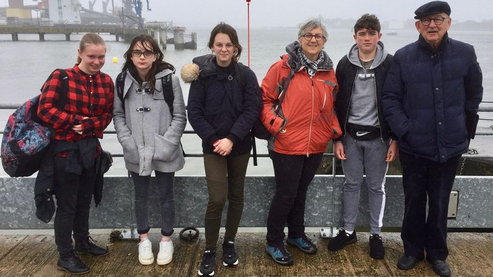 Un moment de partage sur l’eau avec le collège Jean Lurçat de Lanester