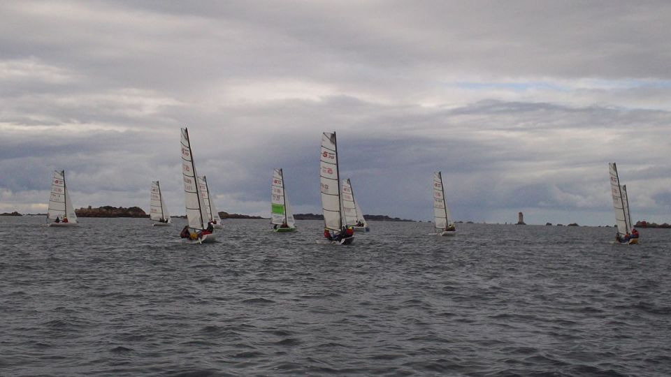 La régate du trophée des lycées a démarré