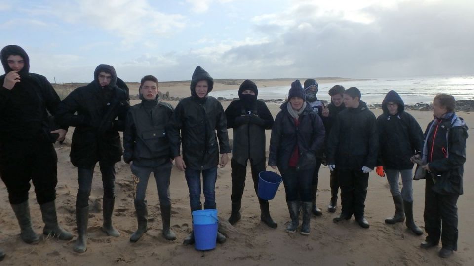 Le lycée maritime aquacole d’Étel accueille des élèves de Château-Gontier