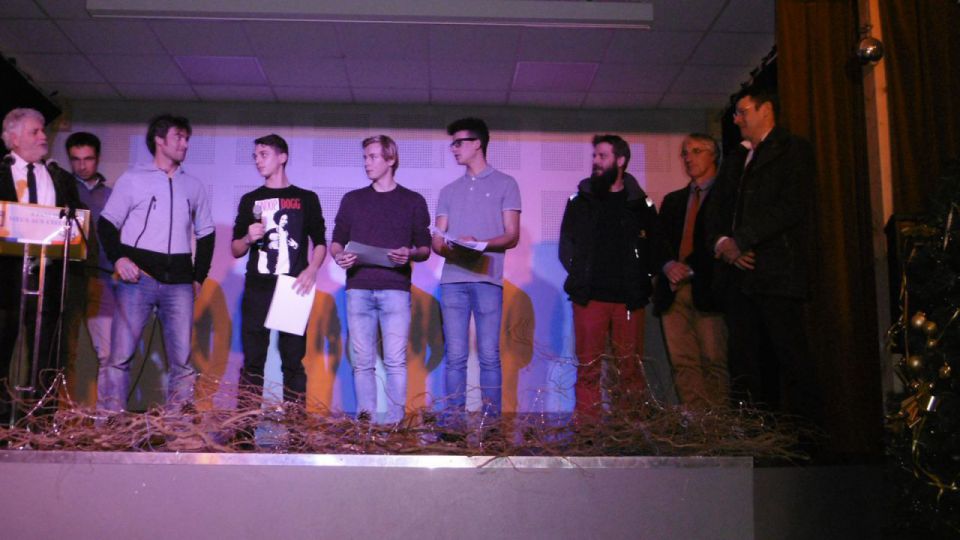 Des élèves du lycée maritime décorés de la médaille de la ville aux vœux du maire