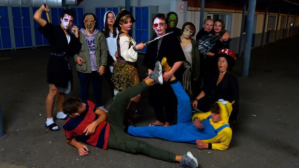 Jeudi 18 octobre : les internes ont fêté Halloween avec un peu d’avance