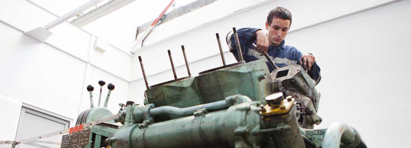 Le chef mécanicien à la pêche